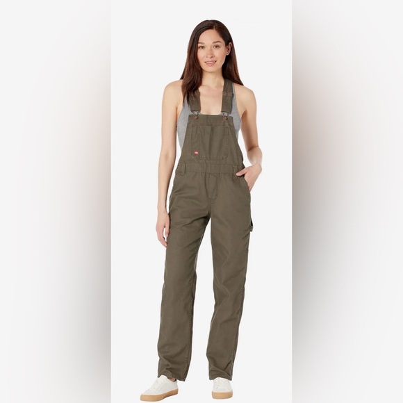 Women's Dickies Relaxed Fit Overalls - Picture 1 of 6